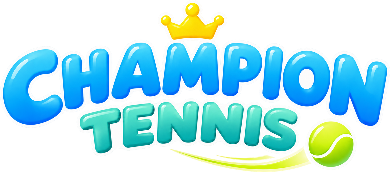 Champion Tennis white logo